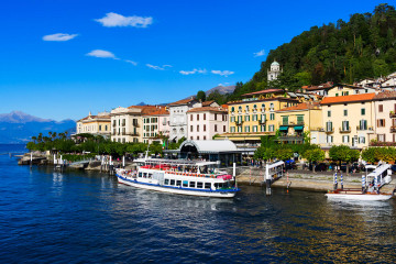 Holidays to Lake Como, staying at the Hotel Britannia Excelsior